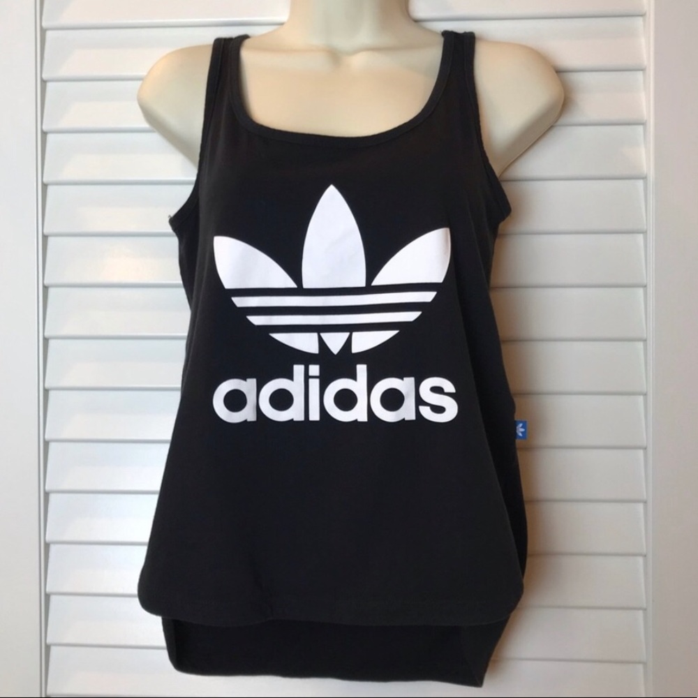 Adidas trefoil tank